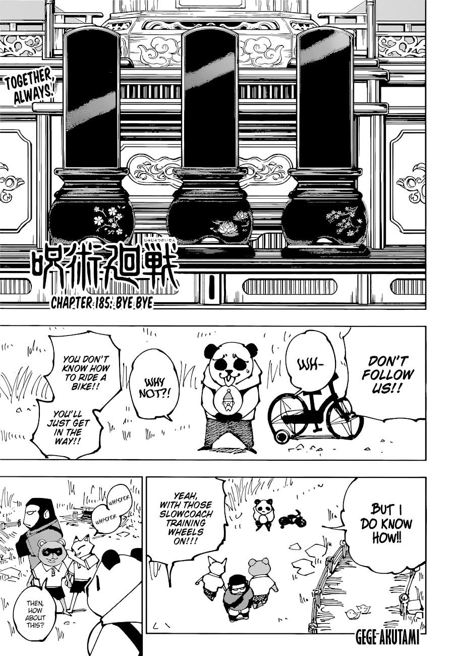 Jujutsu Kaisen Chapter 185 image 03